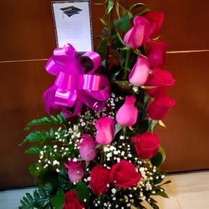 Espiral por 15 rosas R12