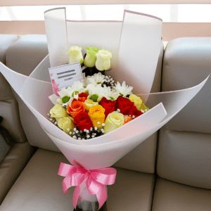 Bouquet sensación en papel coreano R152